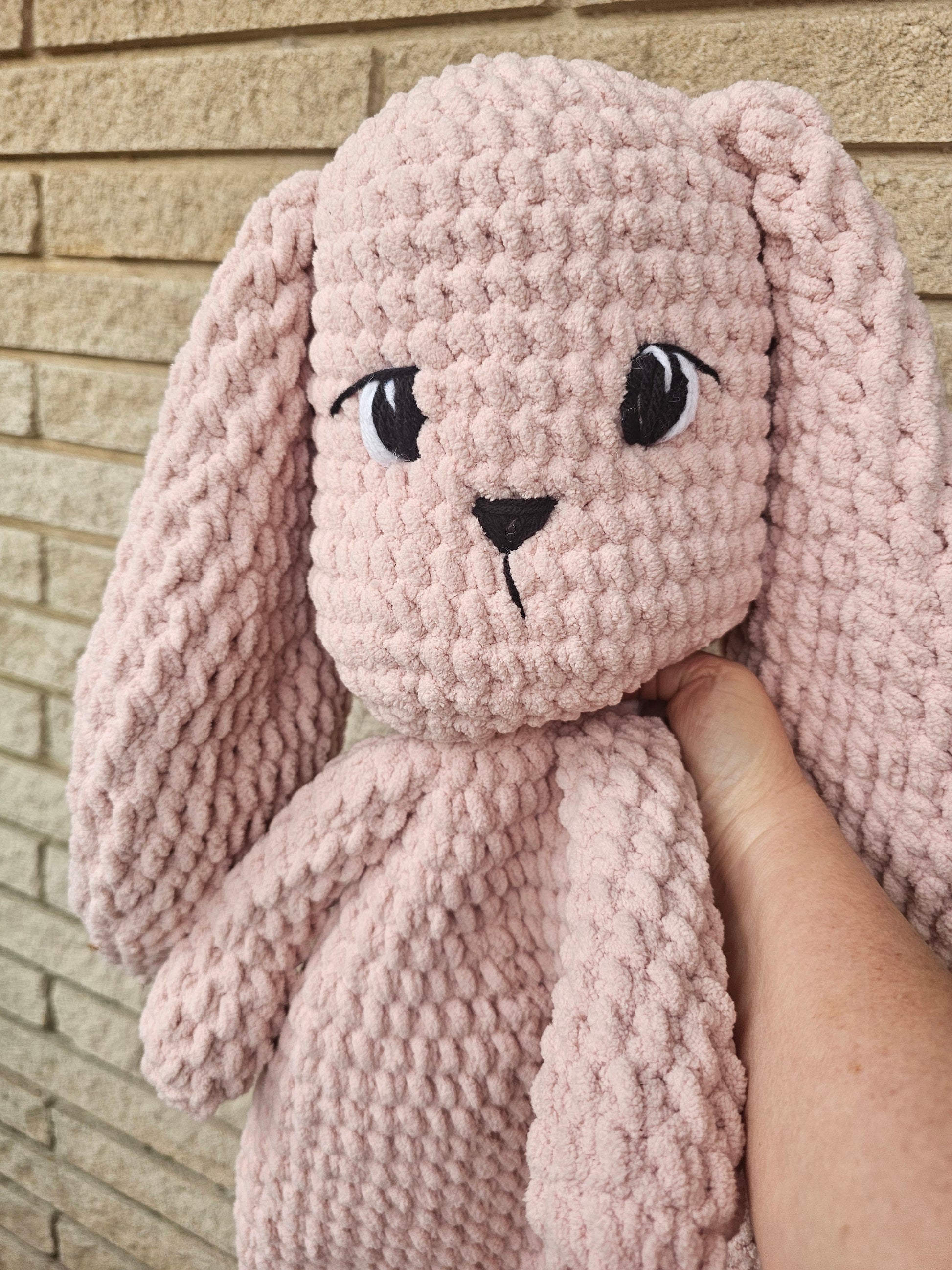 heirloom crochet bunny plushie